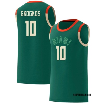 miami hurricanes basketball jersey black