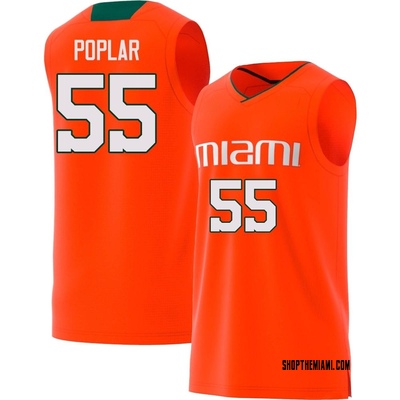 NCAA Miami Hurricanes Mens Basketball Replica Jersey Player Jersey 118JA NEW 